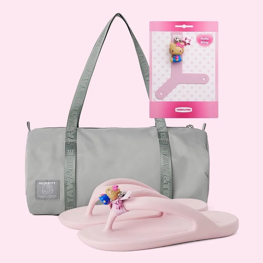 TAW&TOE x Hello Kitty 包包+拖鞋套裝