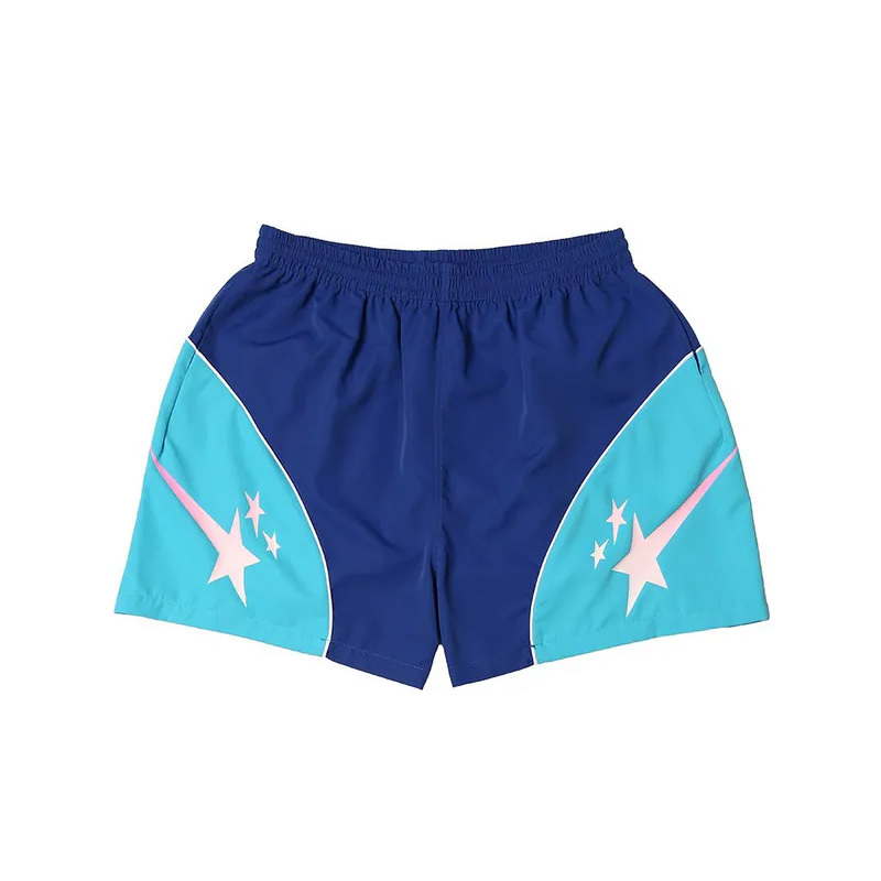 MTA M26STSN TONAL PANEL NYLON TRACK SHORTS 雙色 尼龍 短褲 藍 MTA-48 [台灣現貨]