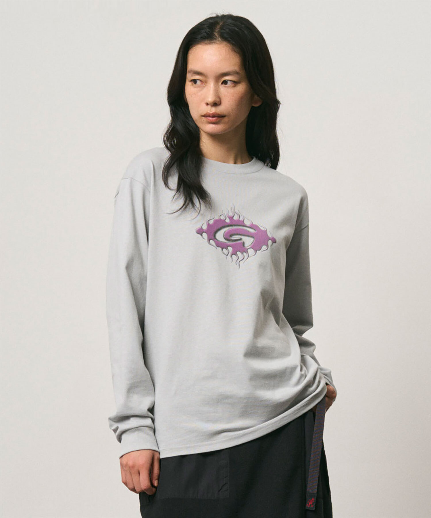 [GRAMICCI] FLAMES L/S TEE 長袖T-Shirt