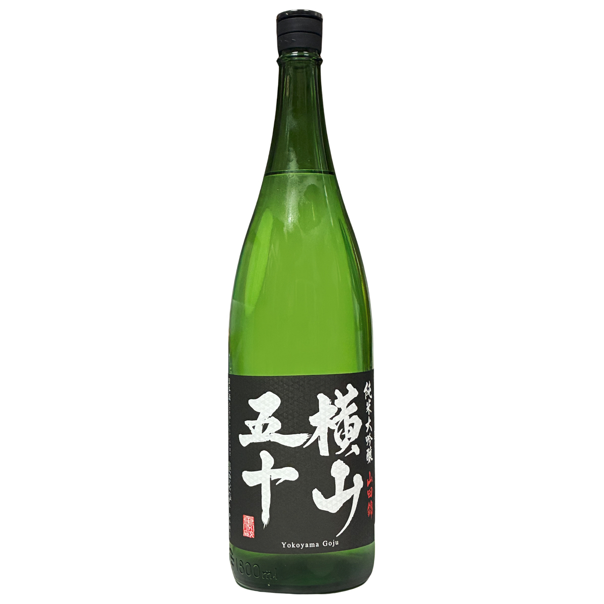 橫山五十 純米大吟釀 BLACK 1800ml