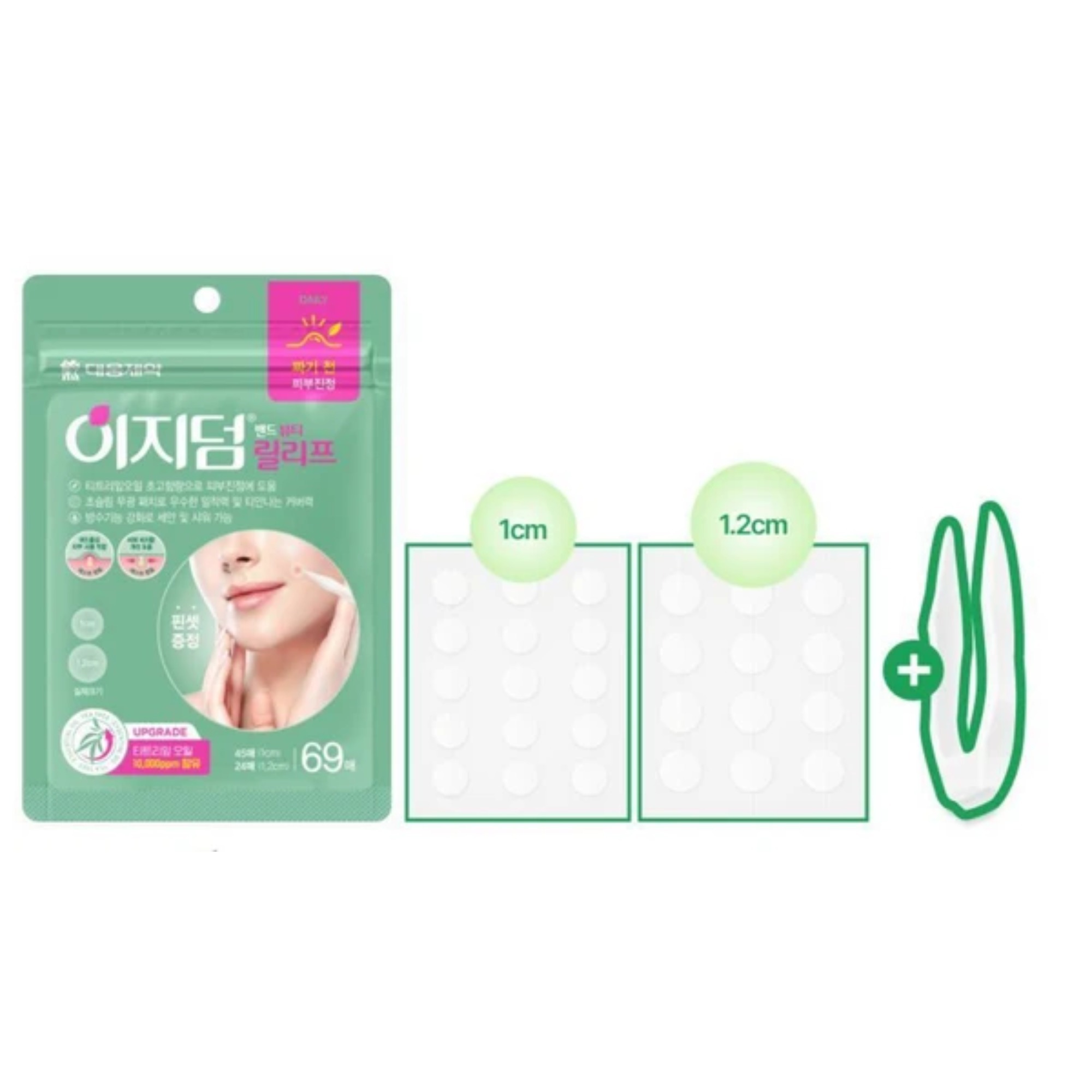 韓國Daewoong大熊製藥  Easyderm Beauty Relief 痘痘貼