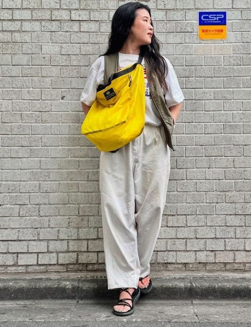 Bag'n'Noun｜CAMP PACK 手提肩背兩用包  XL號 - 黃 (70020675YELLOW)