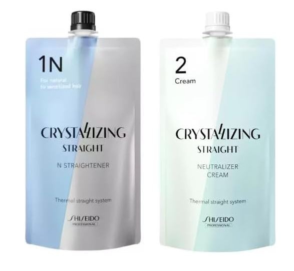 SHISEIDO Crystallizing Straight N Straightener Set (Natural to Sensitized Hair)