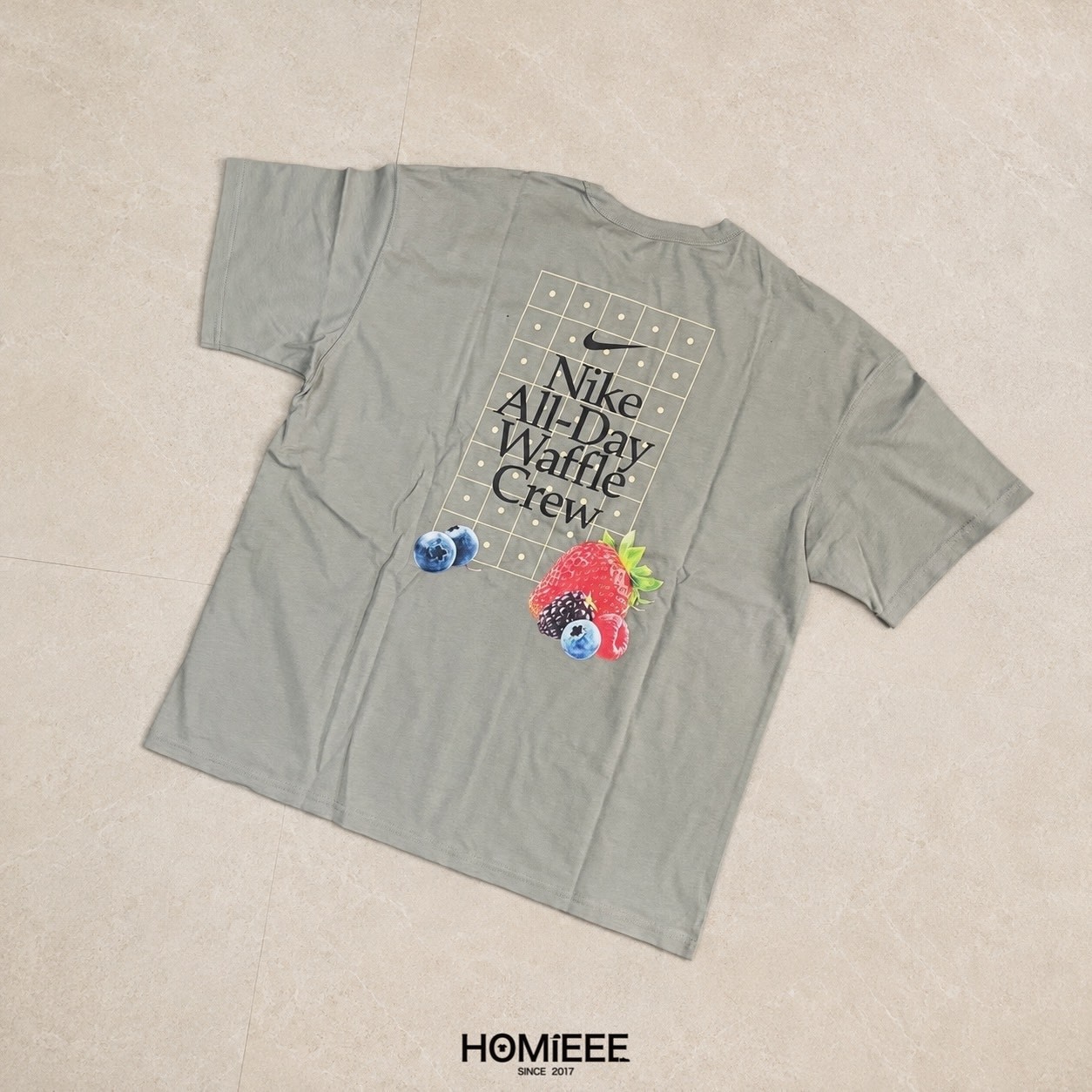 [現貨出清] Nike All-Day Waffle Tee 短袖 水果 綠色 [HQ1202-053]