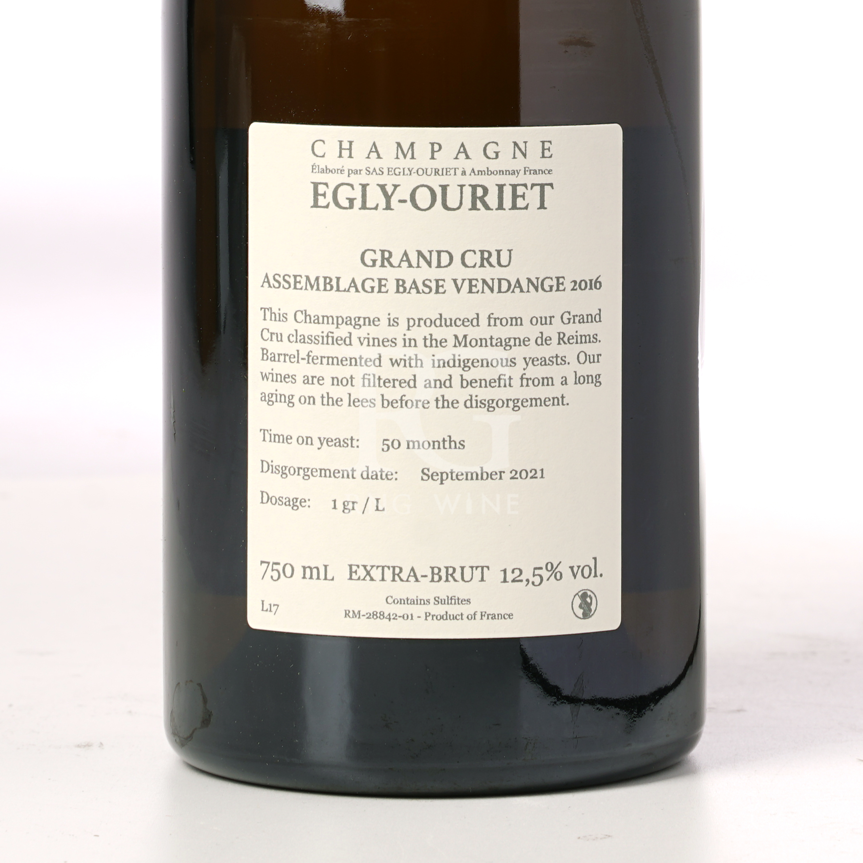 Egly-Ouriet Tradition Grand Cru Brut (RP92) (Base 2016)