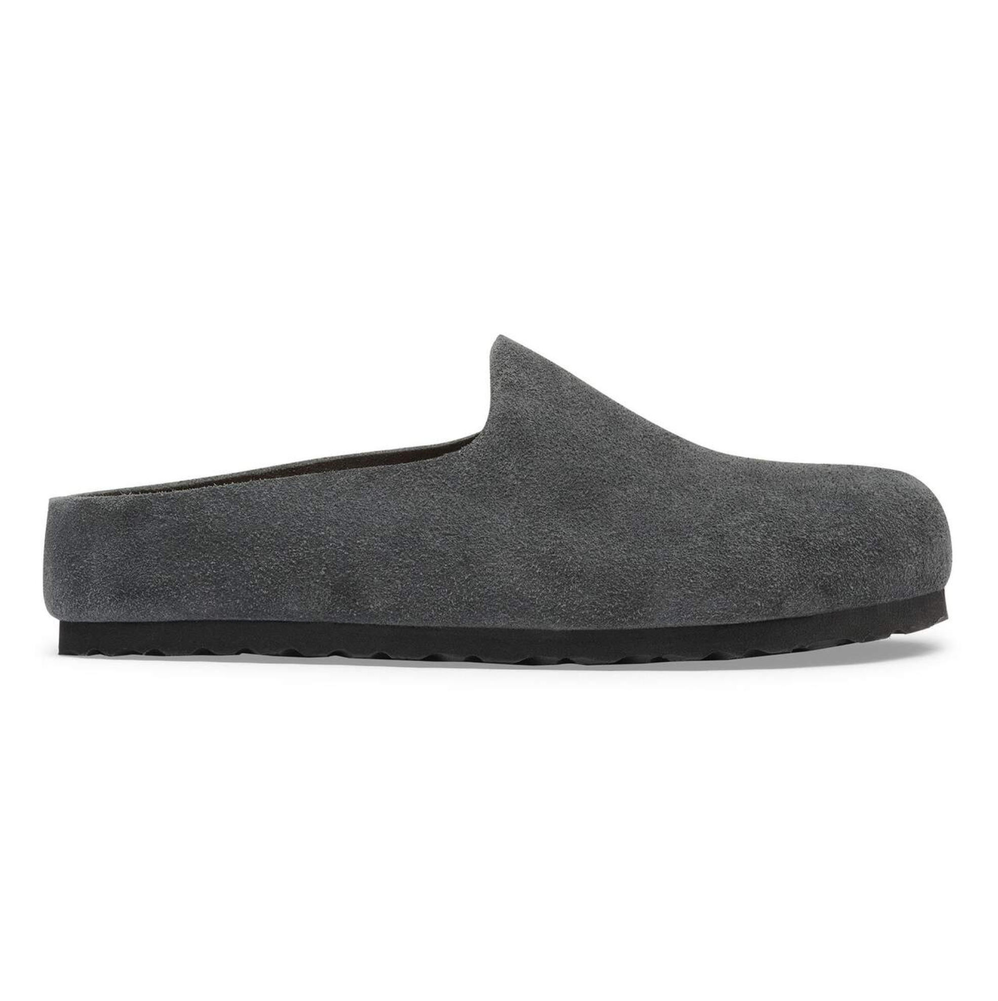 [Instock] Birkenstock Amsterdam Wrapped Suede Leather Charcoal| 1032542