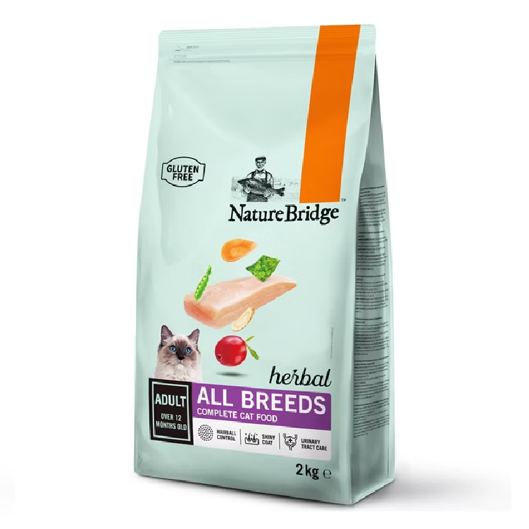 Nature Bridge |黨參雞肉泌尿道保健成貓糧2kg (NB-0905)