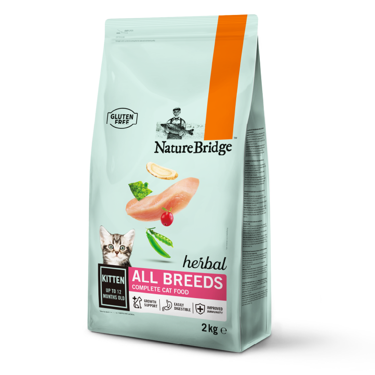 Nature Bridge |黨參雞肉健體幼貓糧2kg (NB-0882)