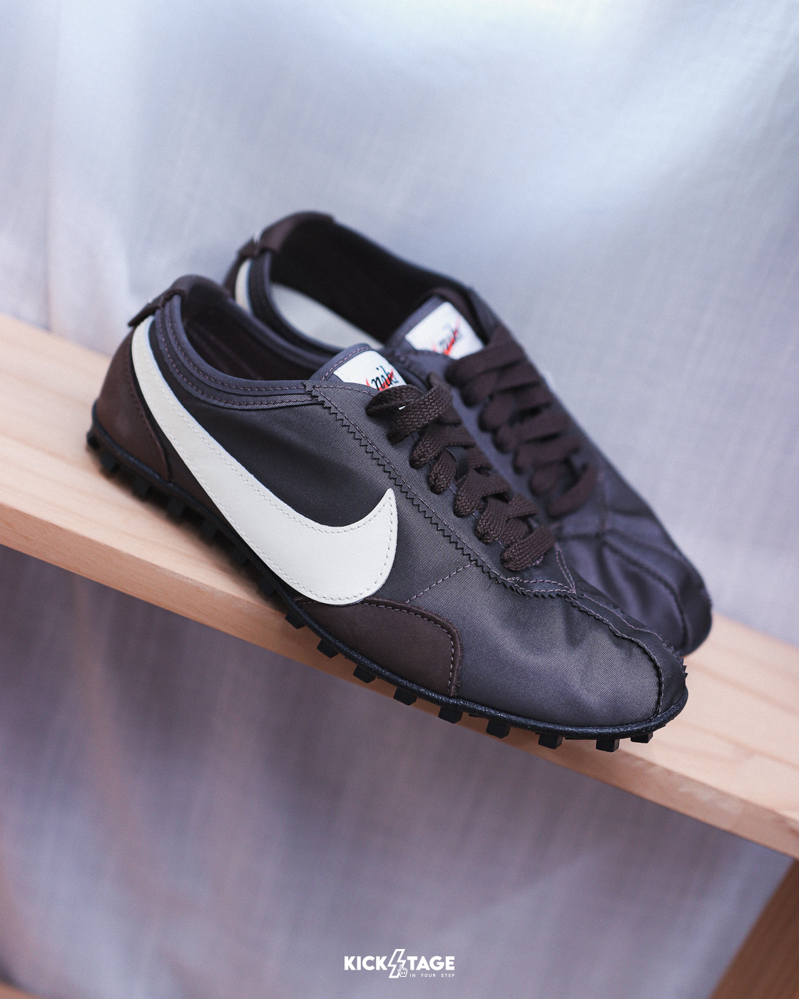 女鞋 NIKE W MOON SHOE OG  emmi jp 限定色 巧克力棕 芭蕾風 復古 跑鞋 休閒鞋【IW0955-201】Lisa