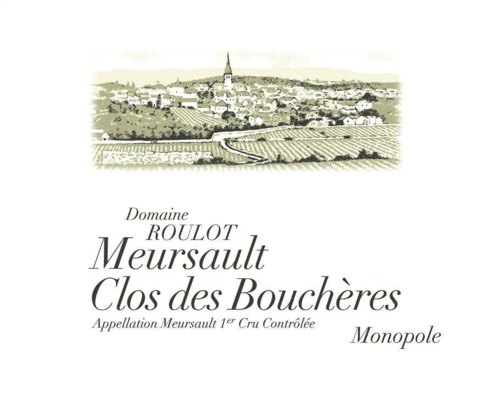 Roulot Meursault Meursault 1er Cru Clos des Boucheres 2020 (BH94)