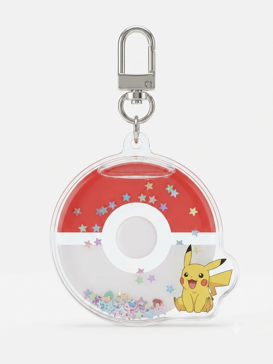 Pokemon Daiso Korea Water Keyring Decoration DIY Kit