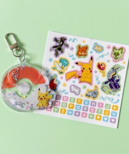 Pokemon Daiso Korea Water Keyring Decoration DIY Kit