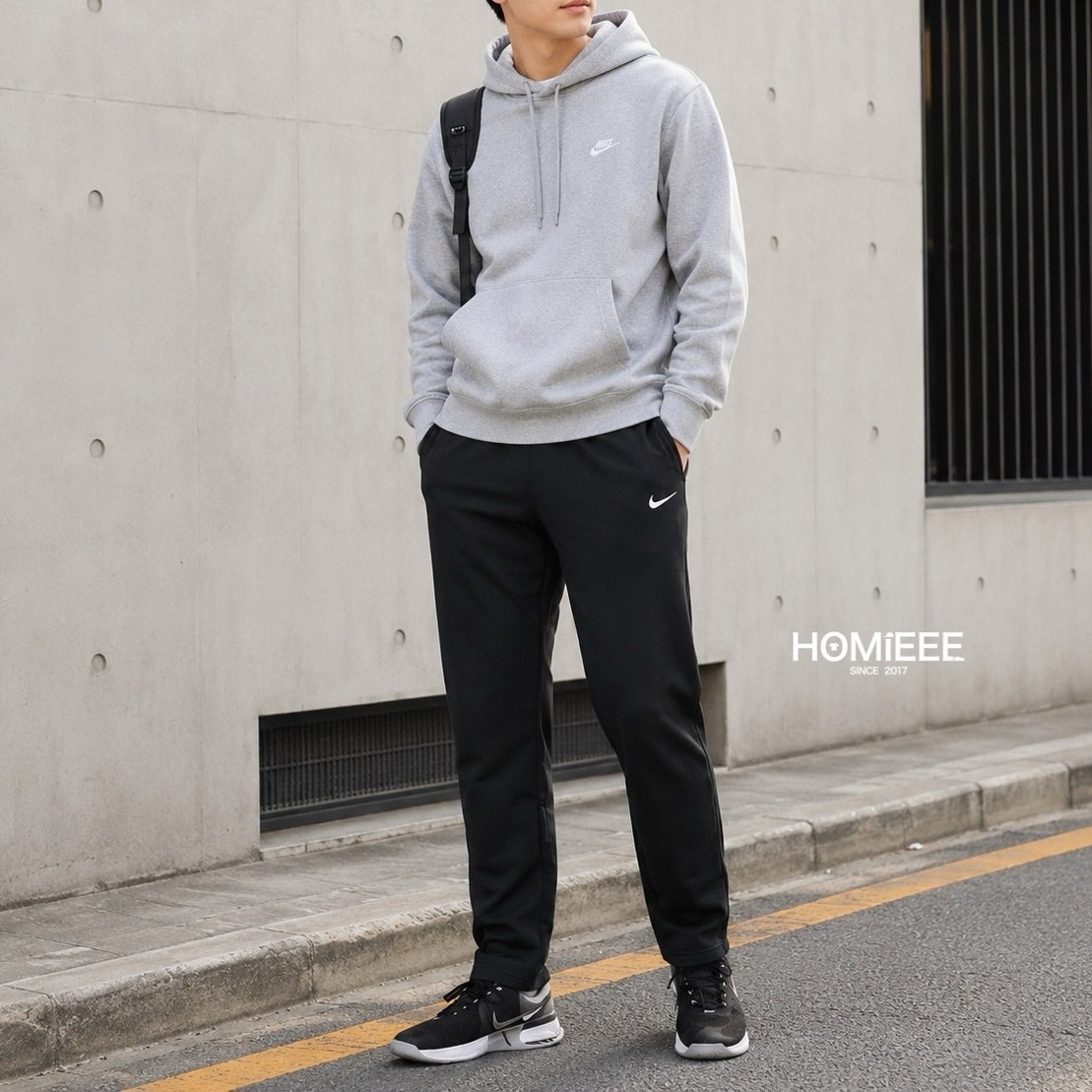 [現貨出清] Nike Therma-Fit 運動長褲 刺繡LOGO 黑色 [DQ4857-010]