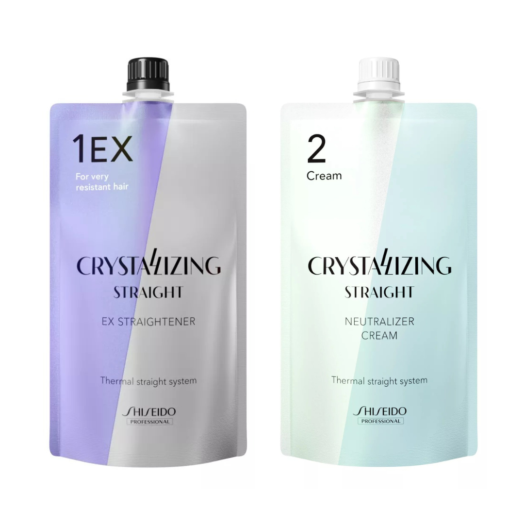 SHISEIDO Crystallizing Straight EX Straightener Set ( For very resistant hair)