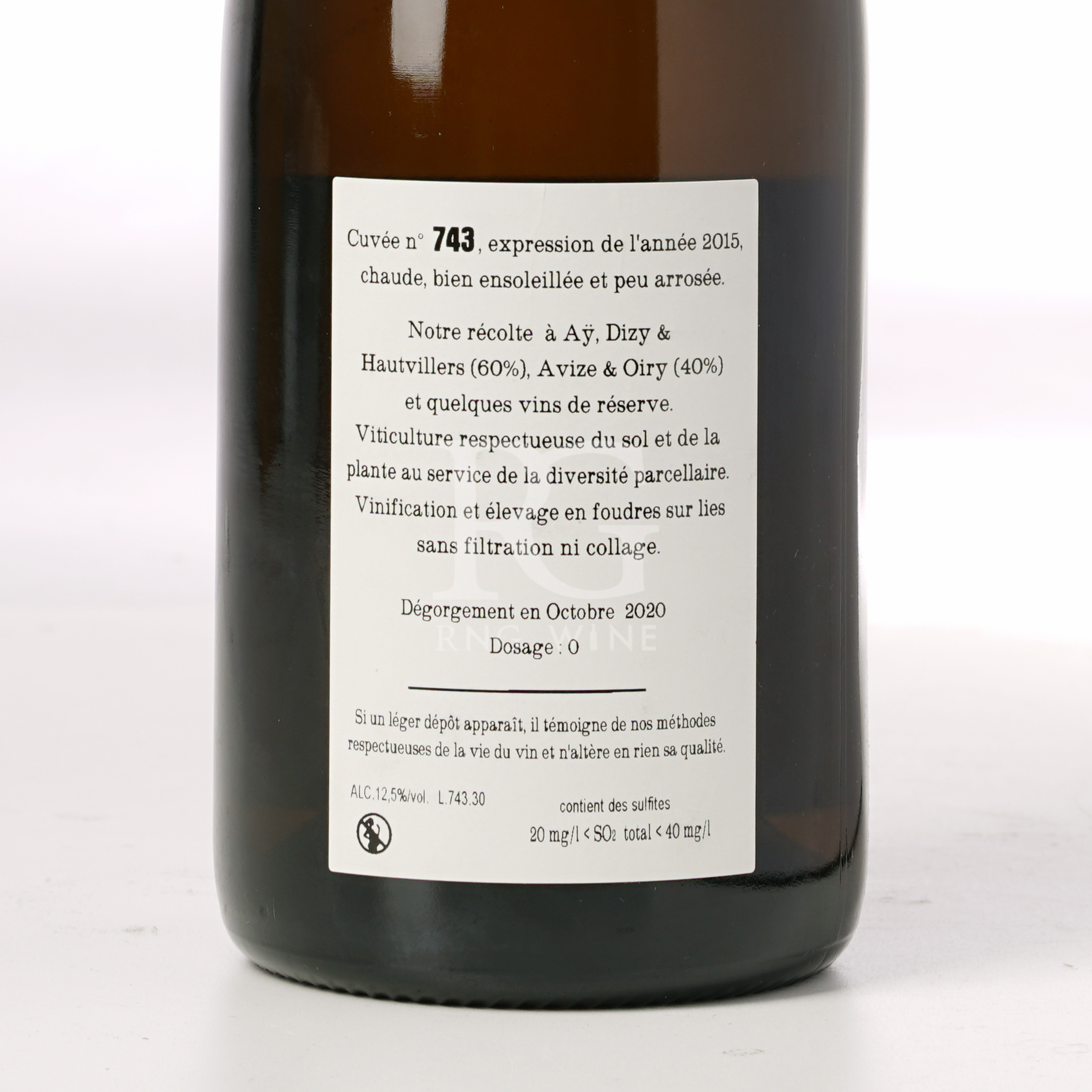 Jacquesson Cuvee 743 Extra Brut (WS93)