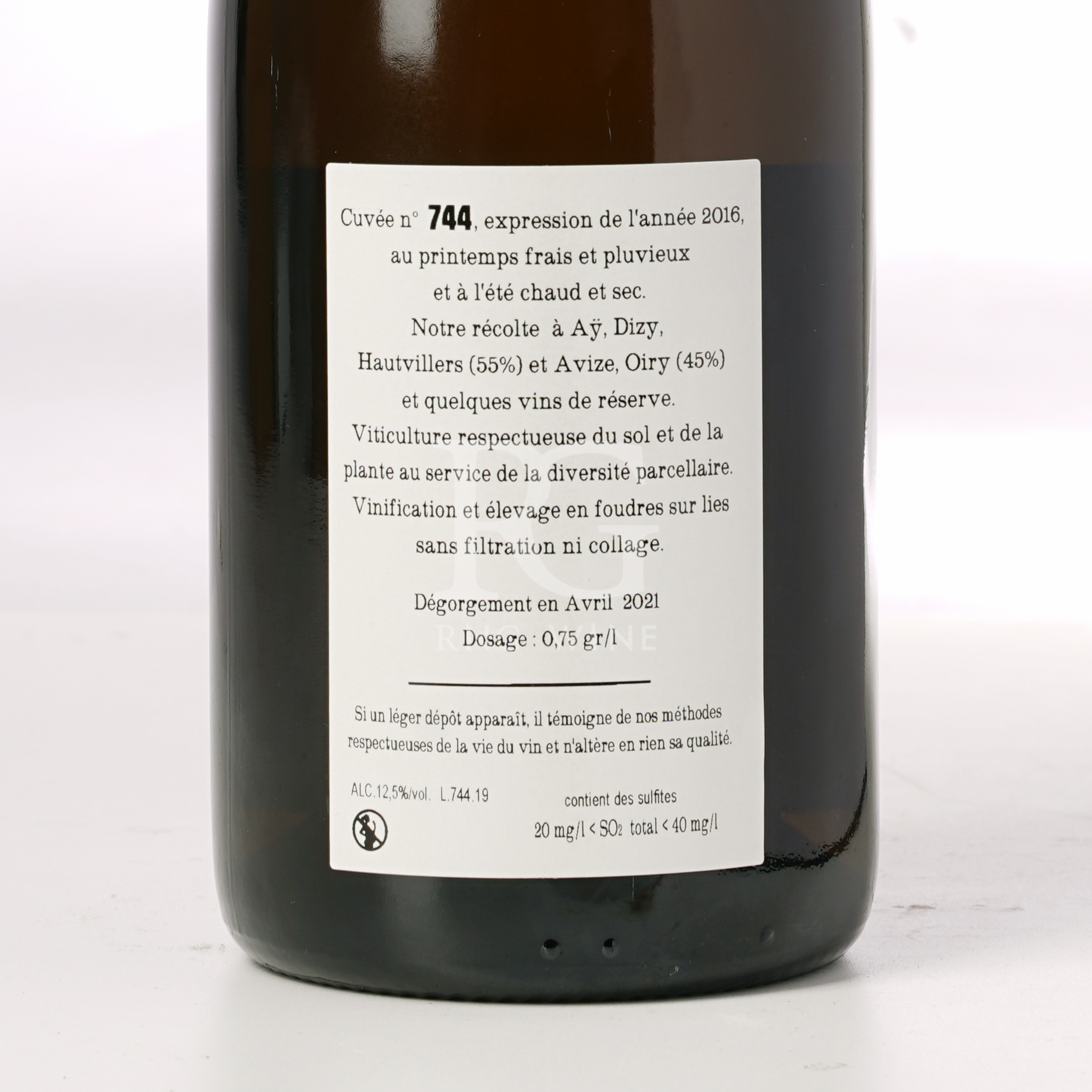 Jacquesson Cuvee 744 Extra Brut (RP94)