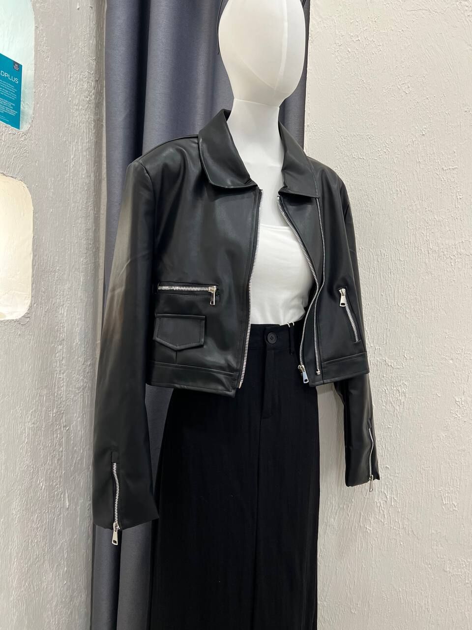 Leather jacket