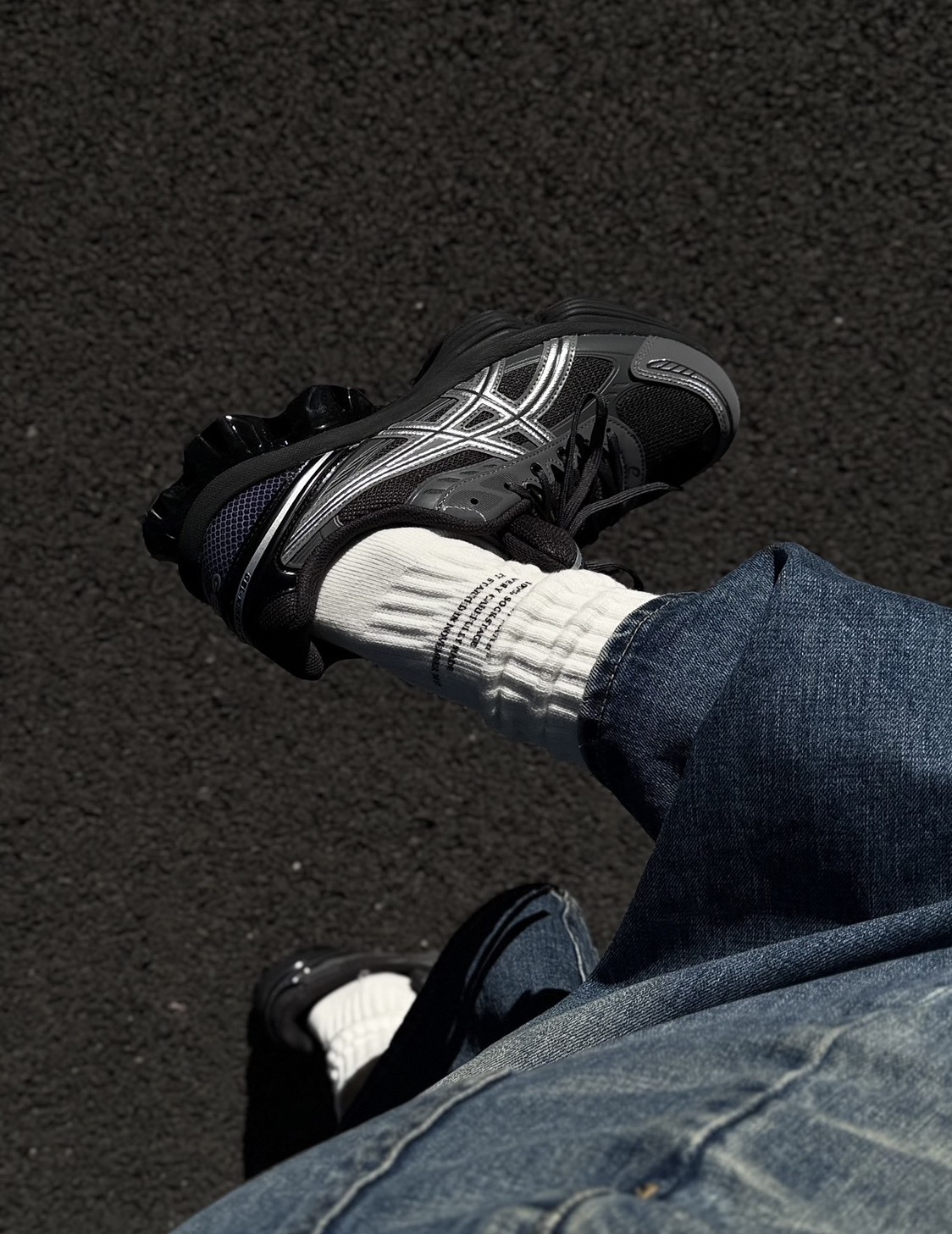 <腳感超舒服✨> Asics GEL-KINETIC FLUENT 銀 復古跑鞋
