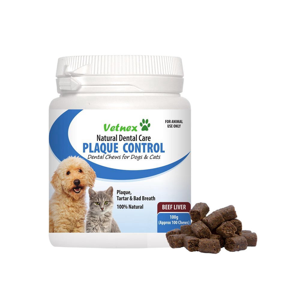 維特寧 犬貓高強效潔齒咀嚼錠 牛肝 100g