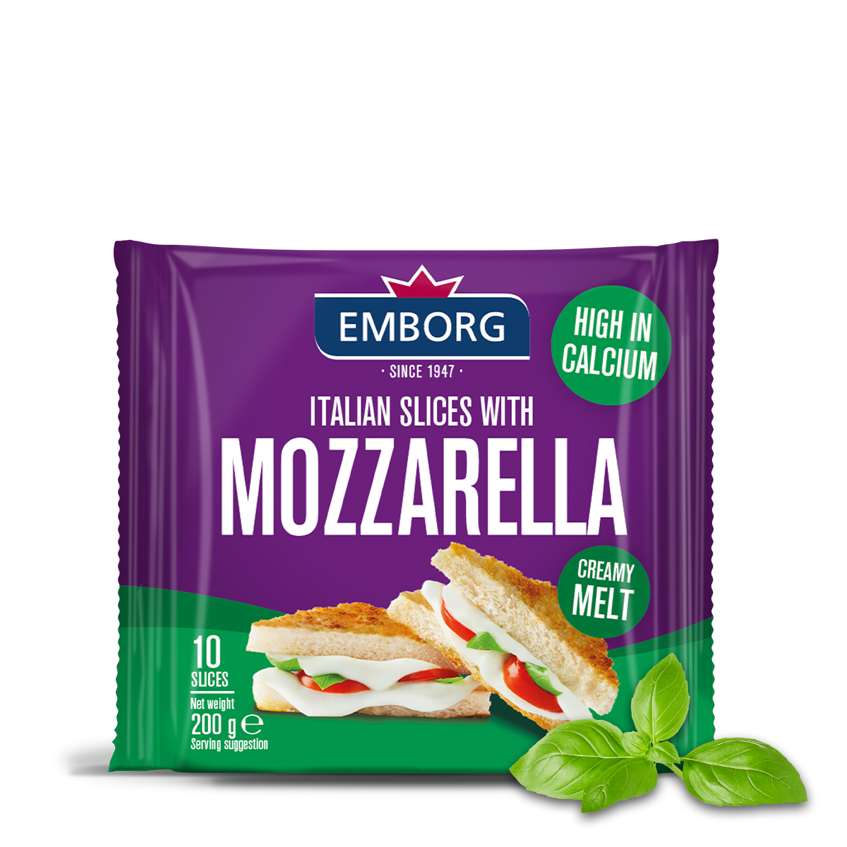 [Chilled] Emborg Italian Slices With Mozzarella 200g