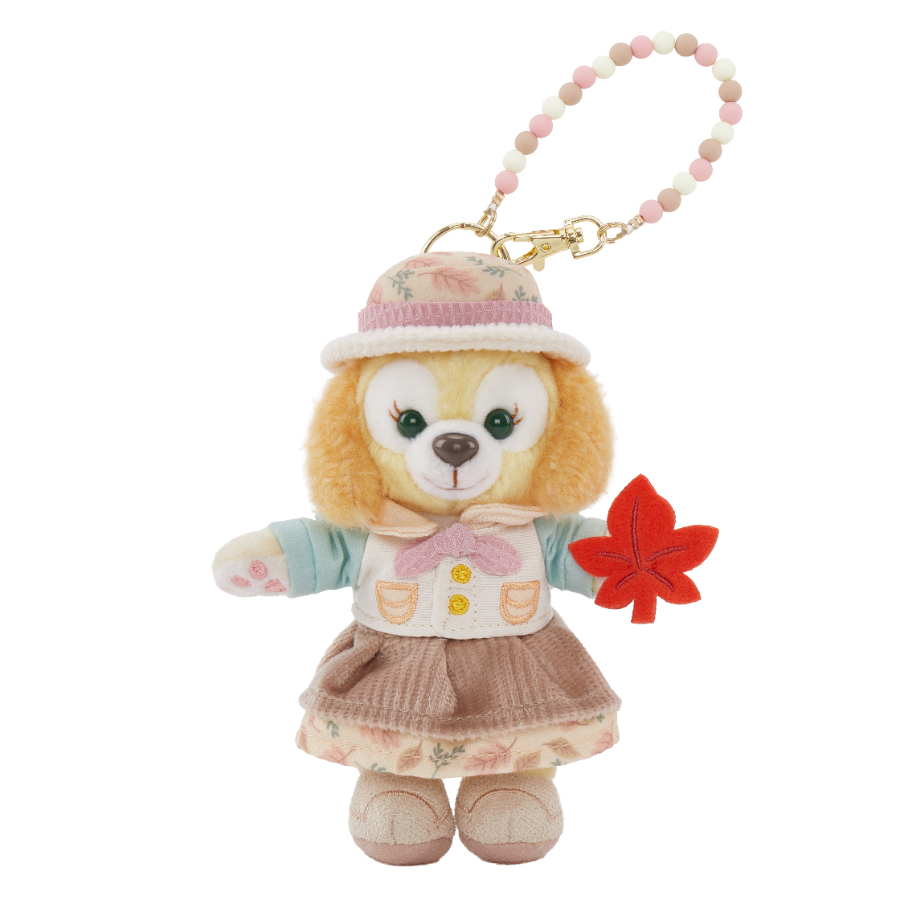 達菲 Duffy 與好友們 秋季探險家系列 可琦安 餅乾 CookieAnn 絨毛 鑰匙圈 吊飾 -香港迪士尼樂園