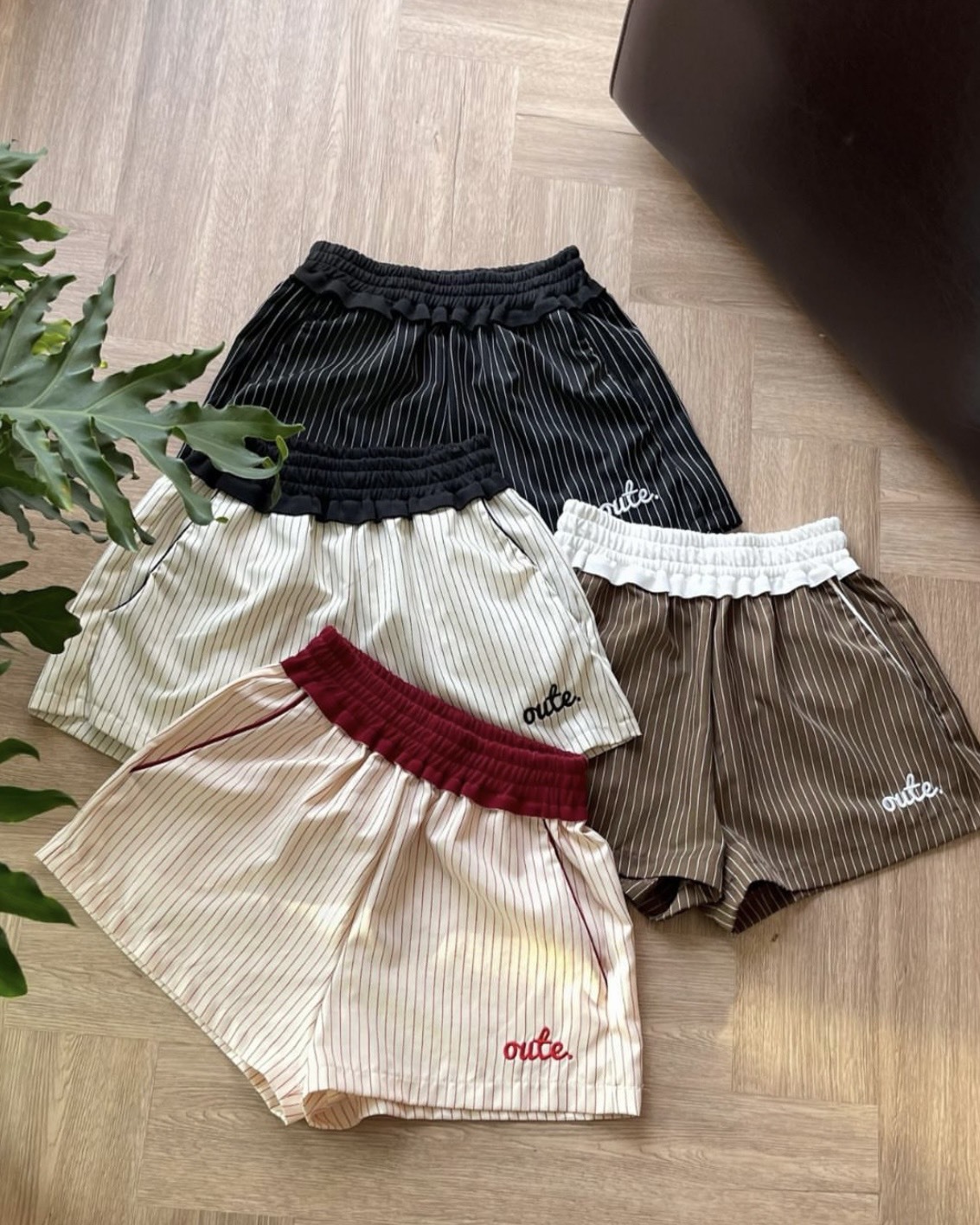 （現貨）越南品牌 Outerity 條紋 短褲 Outerity03