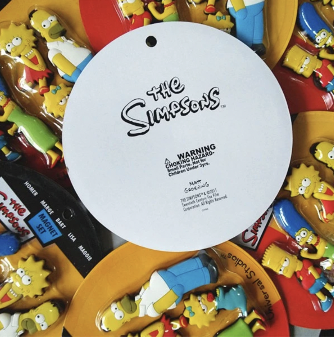 The Simpsons 經典磁鐵組 - 冰箱磁鐵
