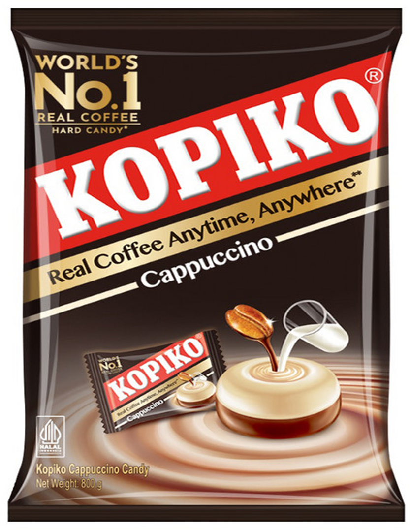 DH177 KOPIKO 咖啡糖 cappuccino味 800g EXP:3個月或以上