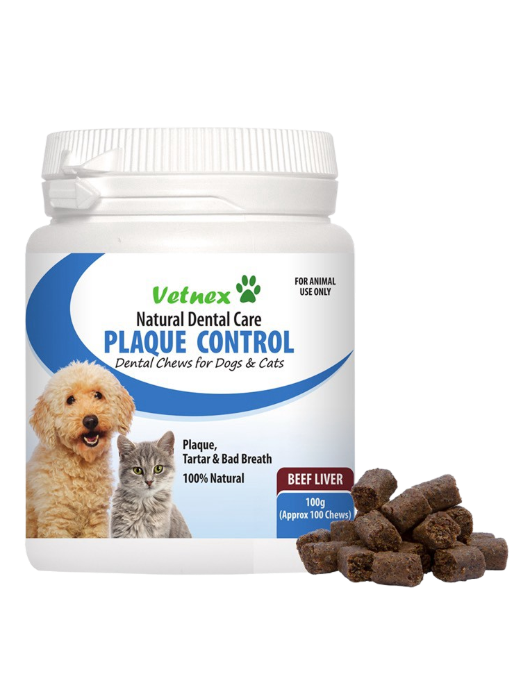 維特寧 犬貓高強效潔齒咀嚼錠 牛肝 100g