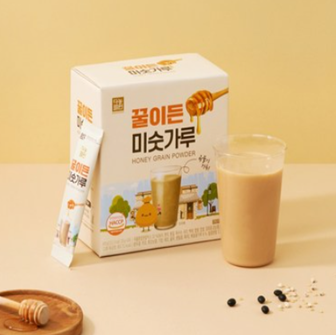 DH169 DANONGWON 蜂蜜韓式穀物沖飲（30條裝） EXP:2028-06-08