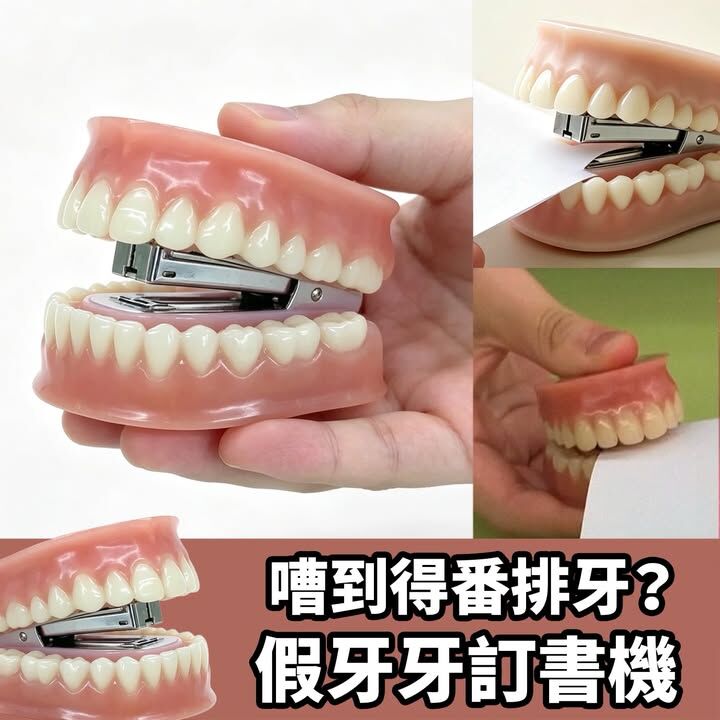 假牙牙釘書機