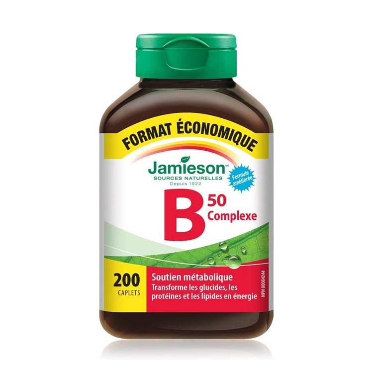 加拿大Jamieson (增美神/健美生) B-50 , 200粒裝