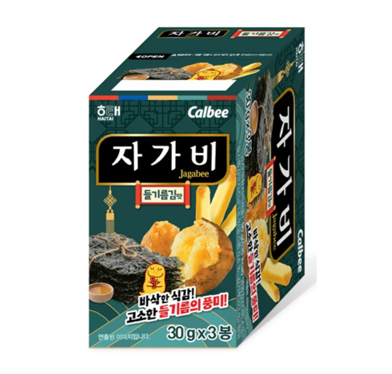 DH133 海太 Jagabee 韓國限定版 - 紫蘇油紫菜味 90g EXP:27.01.05