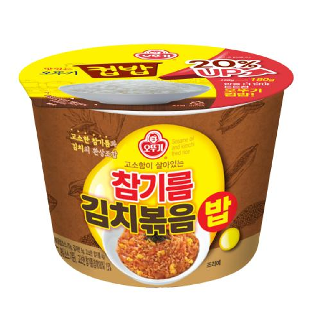 DH124 不倒翁 麻油泡菜炒飯 259g EXP:27.02..12