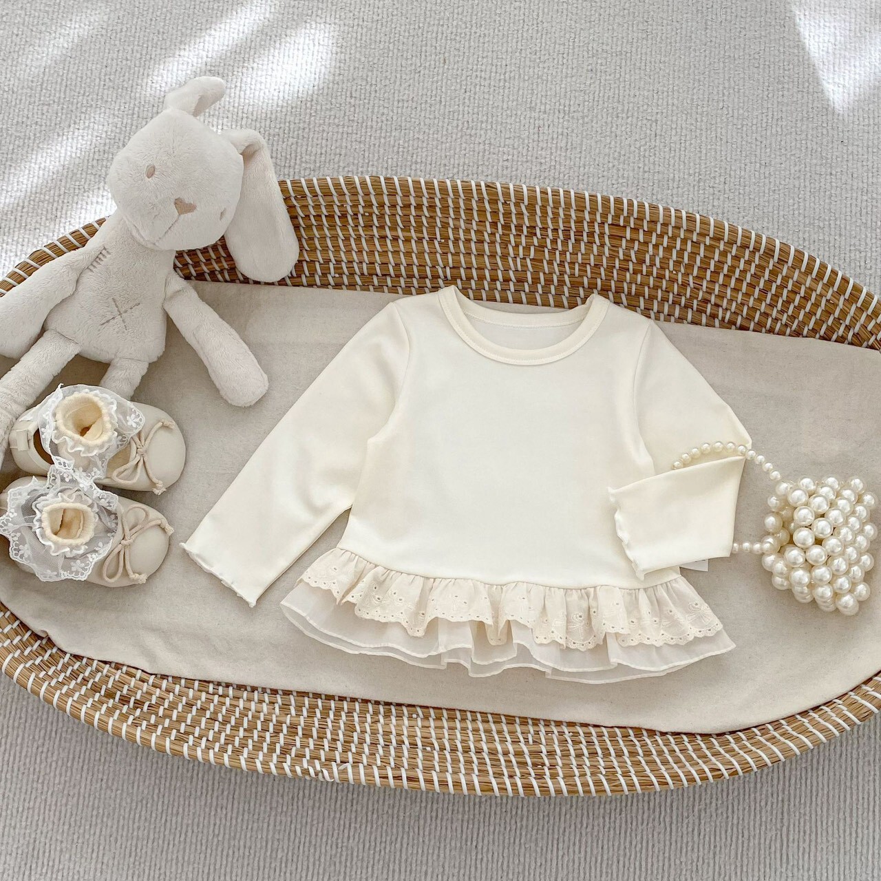 👶   秋裝 ▸ BABY花邊造型 套裝  ·͜· ♡  (＊可拆售）