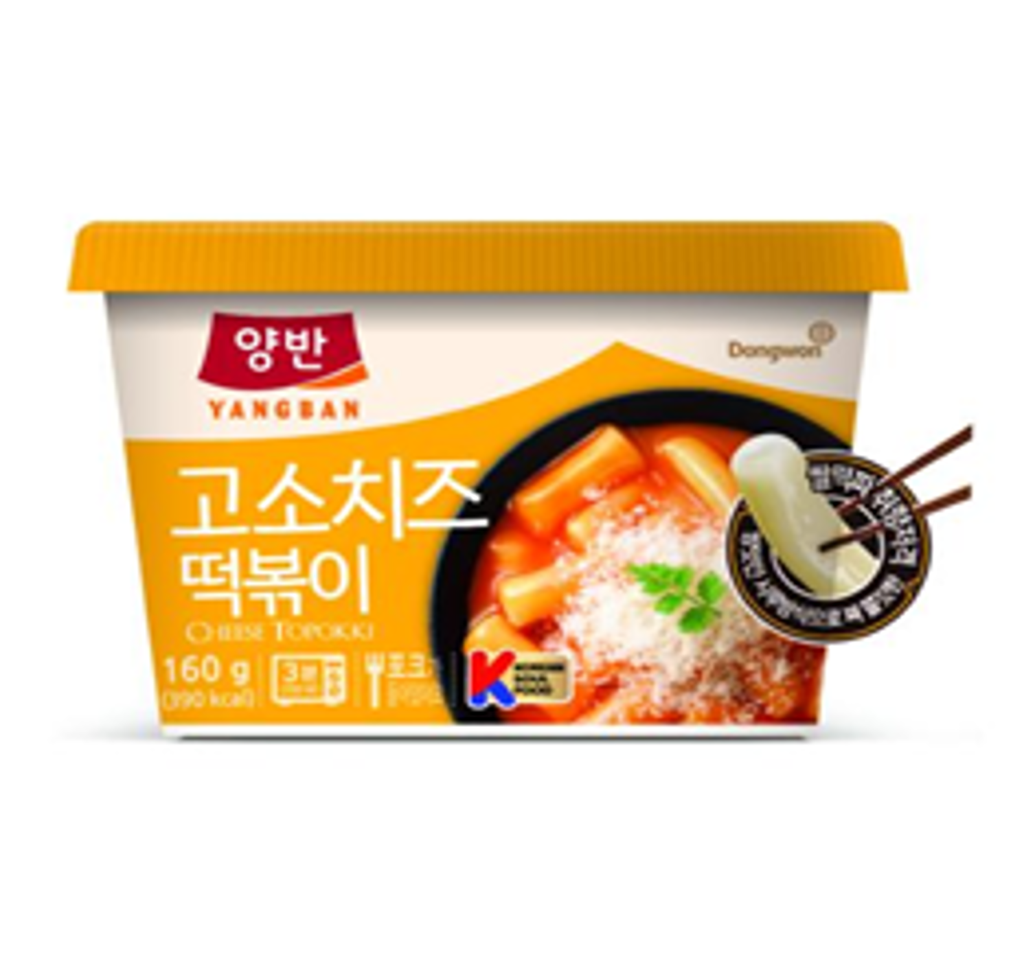 DH116 兩班 香醇芝士即食辣炒年糕160g EXP:27.05.03