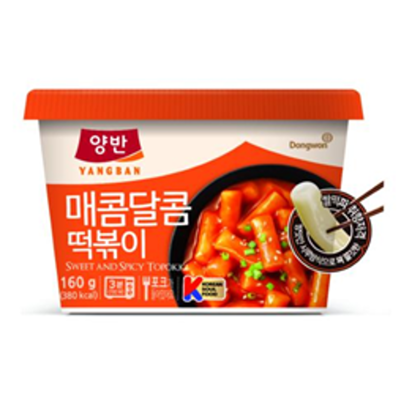 DH115 兩班 甜辣味即食辣炒年糕160g EXP:27.04.07