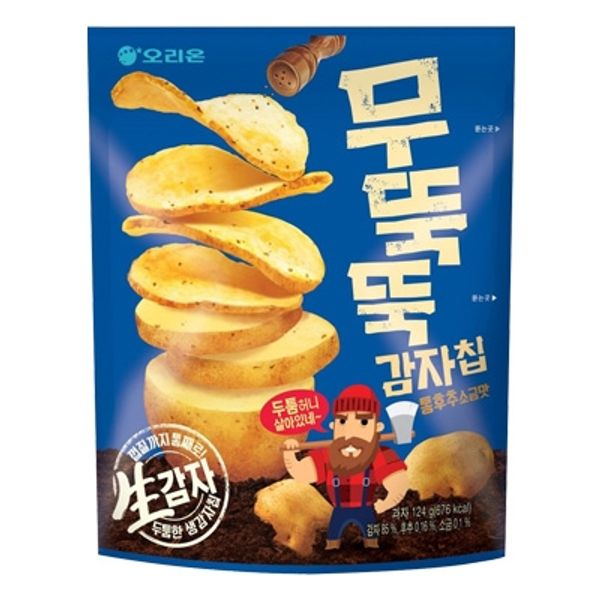 DH090 Orion 厚切薯片 黑椒鹽味 60g EXP:26.12.22