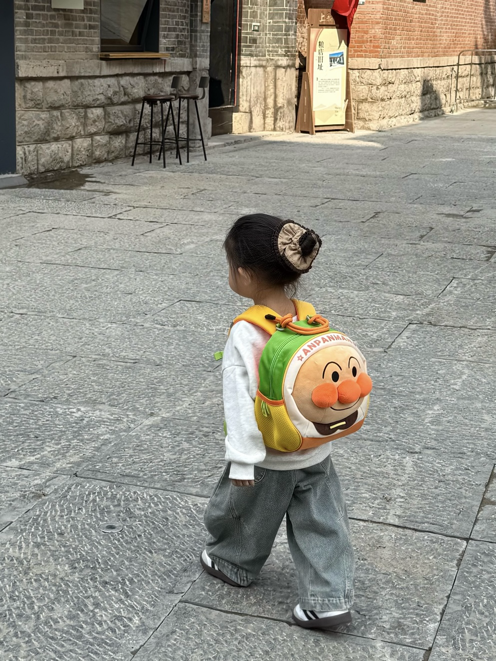 (預購）正版授權🥐兒童 麵包超人雙肩包 後背包  小孩 幼兒