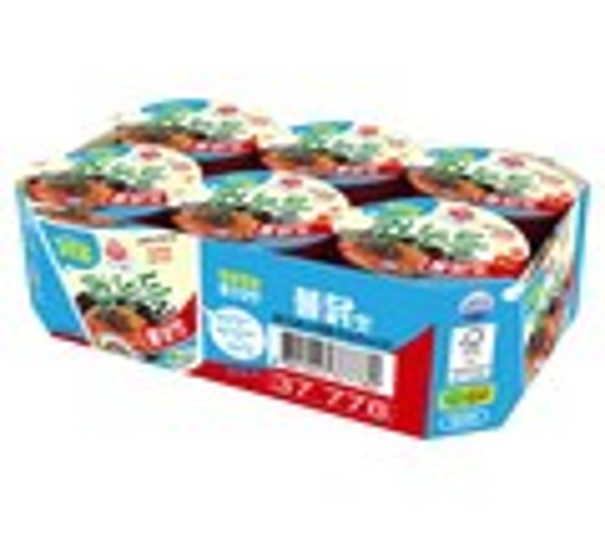 DH070 不倒翁 低卡粉絲杯麵 *撈麵版* - 辣火雞味 42g (1盒6入 EXP:2027-02-25