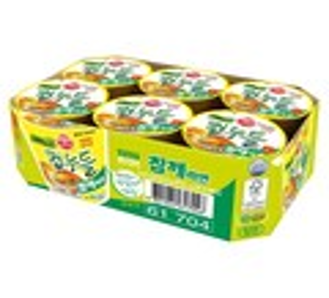 DH069 不倒翁 低卡粉絲杯麵 - 芝麻油雞蛋麵味 37.5g (1盒6入 EXP:2027-02-14