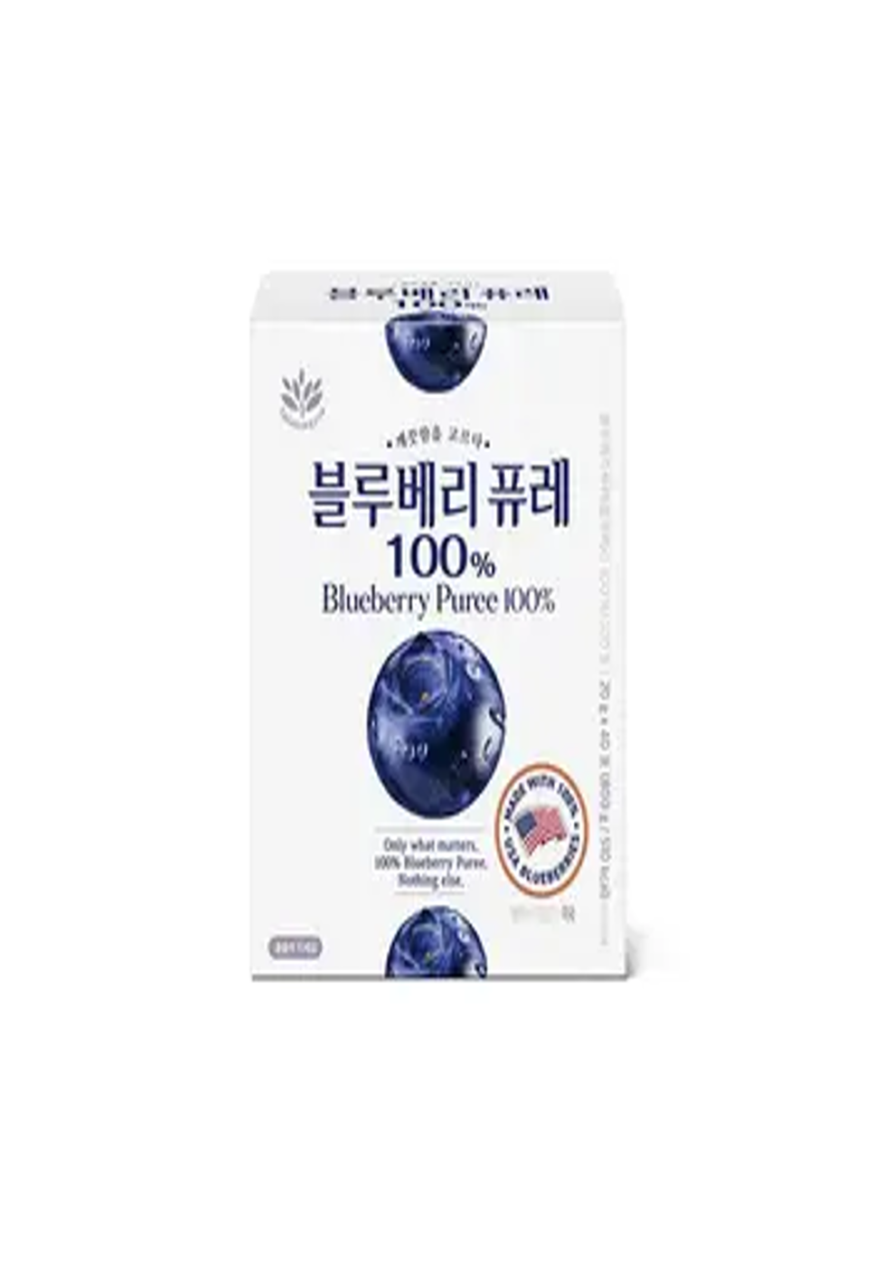 DH048 Balance Grow 純藍莓果泥 20g*40ea 滴水不加 磨碎製成100%純藍莓果泥 可直接食用/沖野飲 EXP:27.04.14