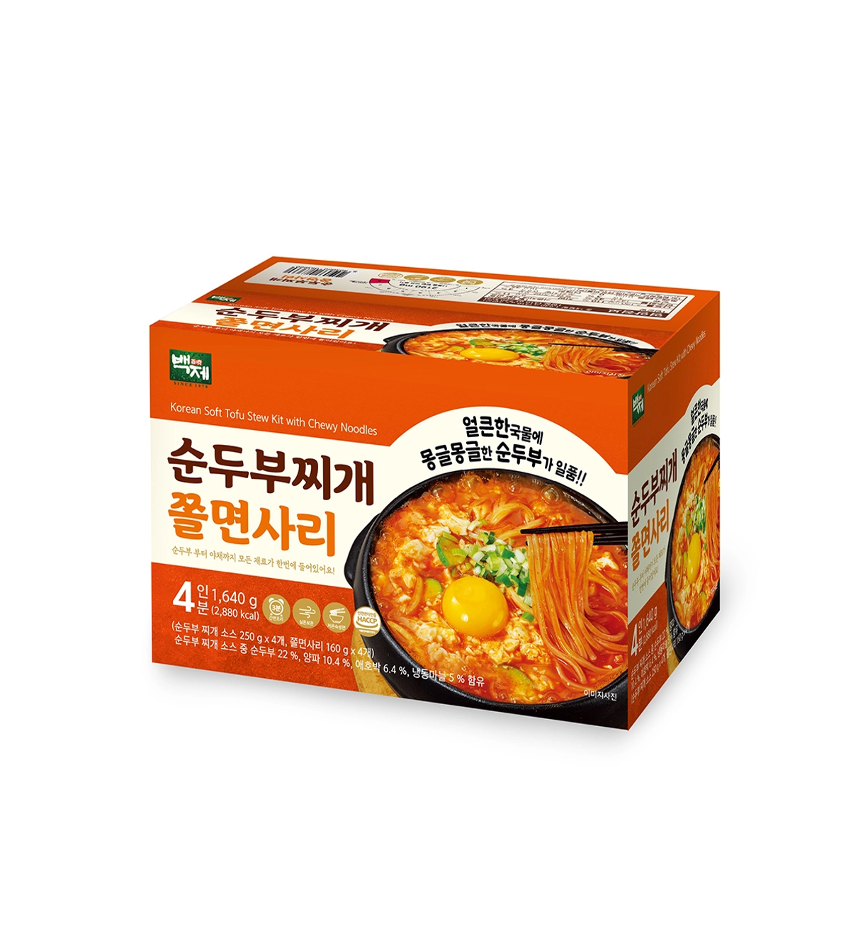 DH044 百濟 嫩豆腐湯筋面 410g*4入 EXP:27.05.22