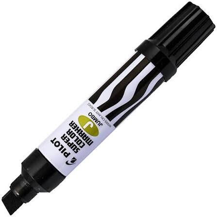 Pilot - Jumbo Marker Black