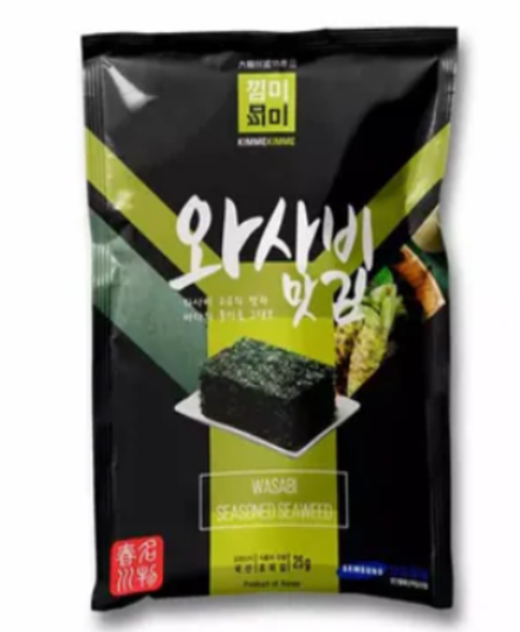 DH015 Kimme Kimme 味付海苔 – 芥末味 (每袋含4小包 EXP:3個月或以上