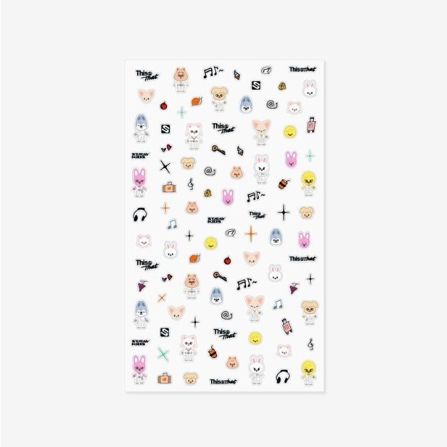 預購｜Stray Kids [THIS & THAT] 場週 微型貼紙 SKZOO MICRO STICKER