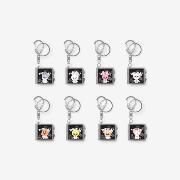 預購｜Stray Kids [THIS & THAT] 場週 鏡子鑰匙圈 SKZOO MIRROR KEYRING
