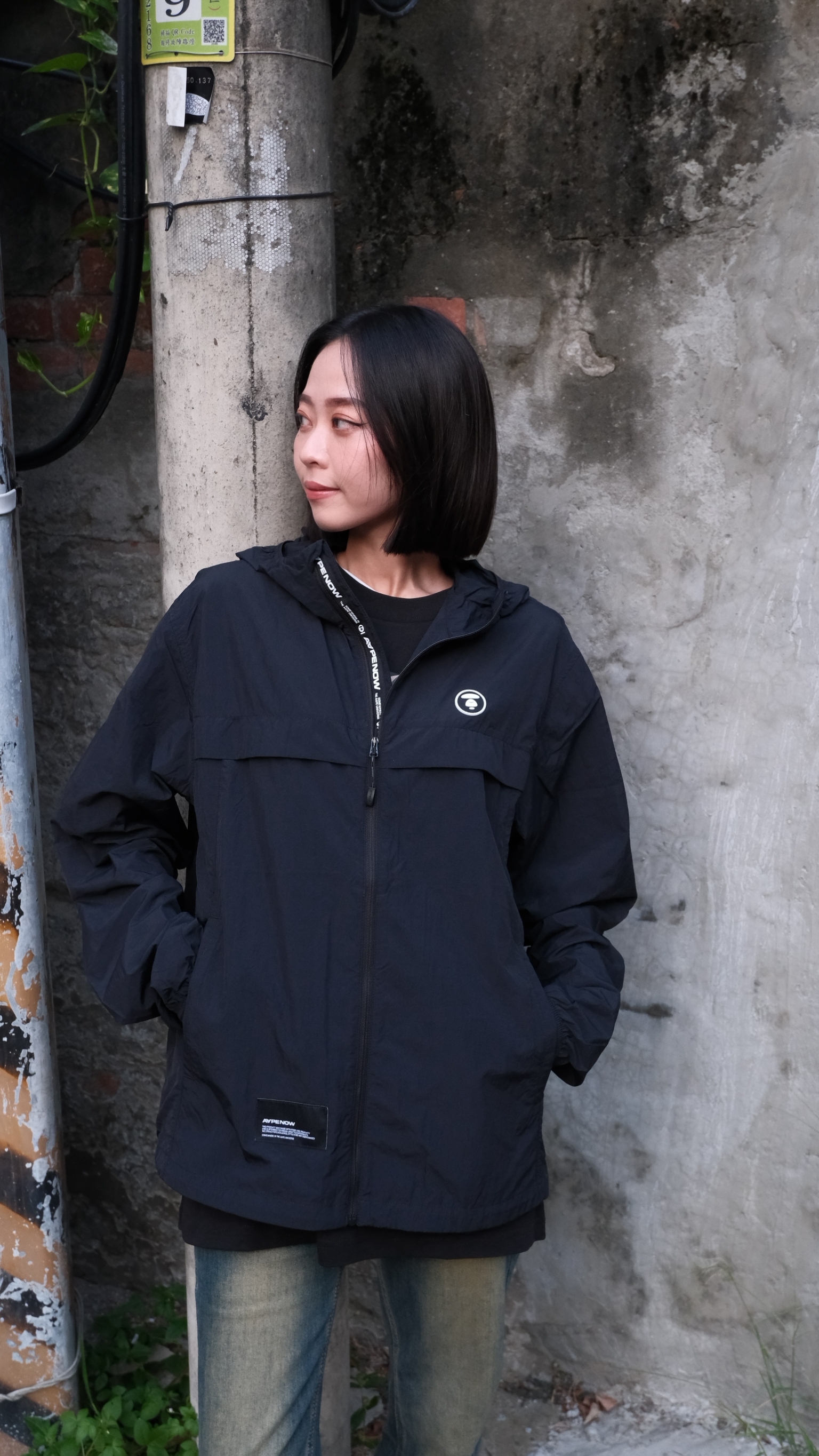 Aape SS26 猿人 小標 連帽 外套 夾克 AAPLJM7770XXQ 7770