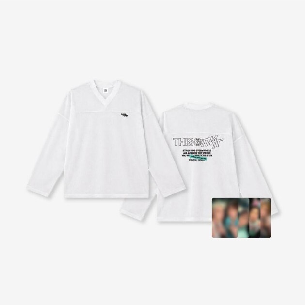 預購｜Stray Kids [THIS & THAT] 場週 薄長袖 MESH LONG SLEEVE