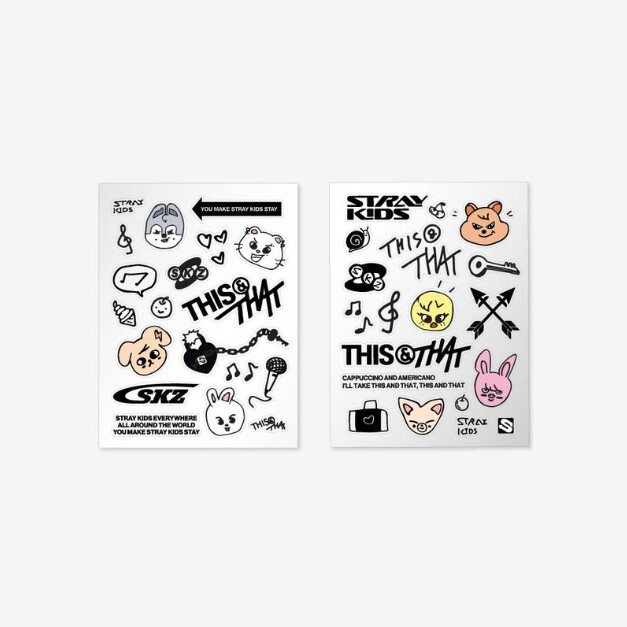 預購｜Stray Kids [THIS & THAT] 場週 紋身貼紙 TATTOO STICKER